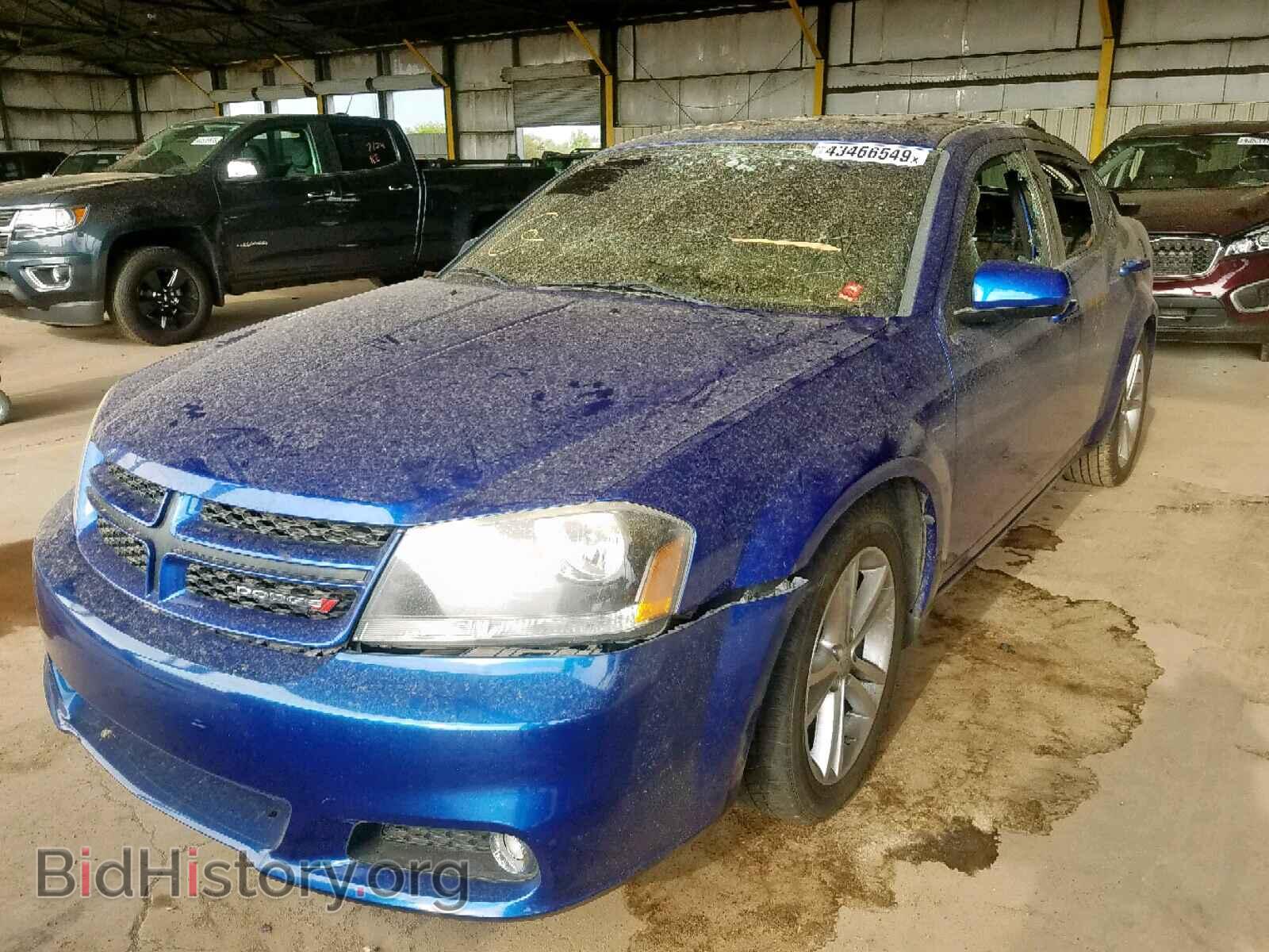 2013 DODGE AVENGER - VIN: 1C3CDZCB7DN572991 - Фото 2