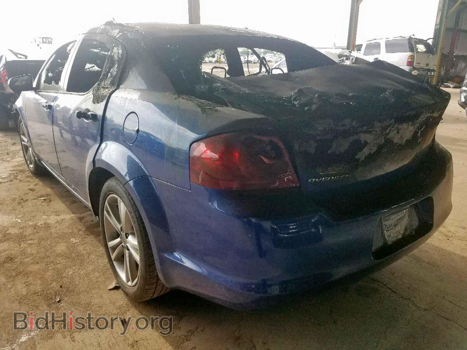 2013 DODGE AVENGER - VIN: 1C3CDZCB7DN572991 - Фото 3