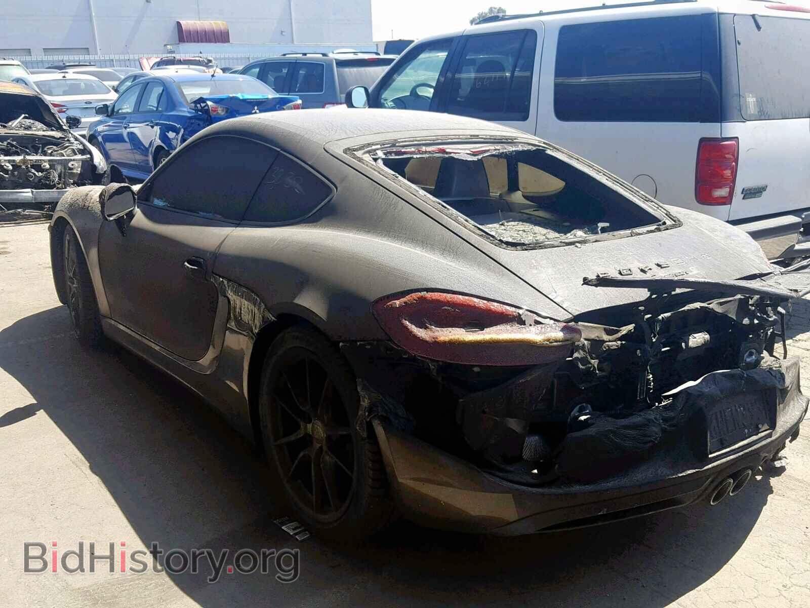 2014 PORSCHE CAYMAN - VIN: WP0AB2A8XEK192053 - Фото 3