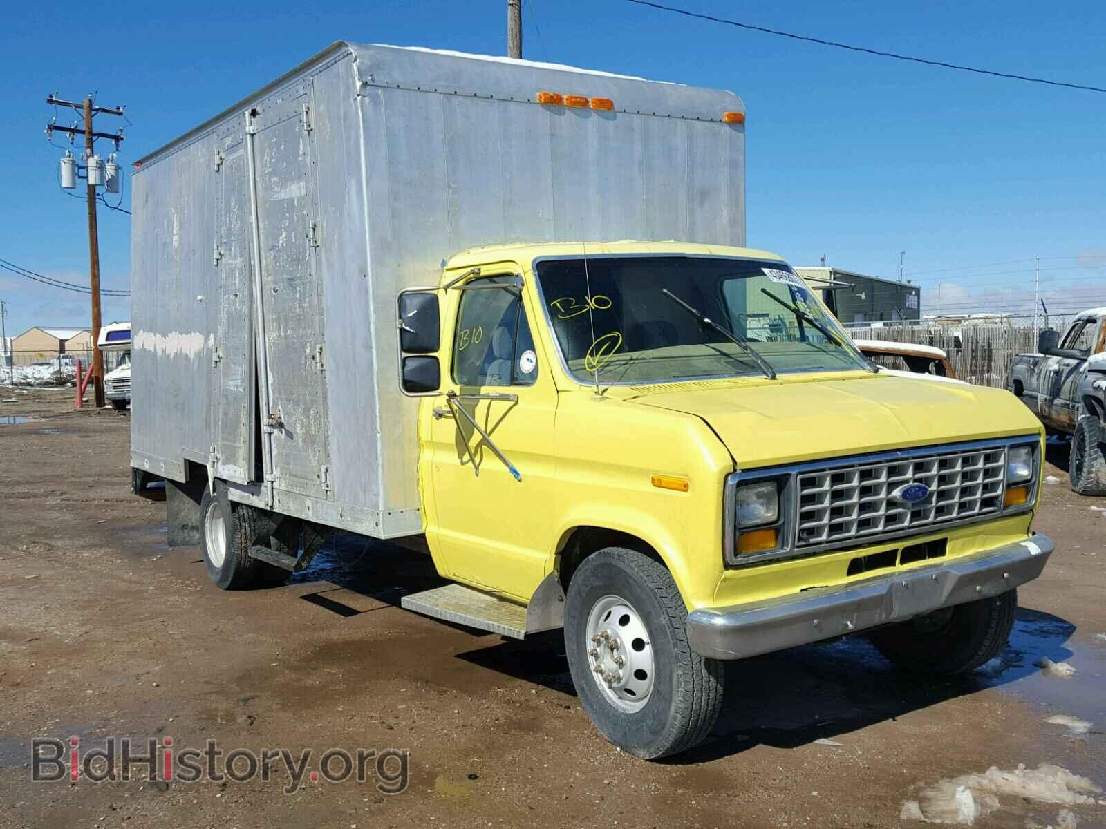 Фотография 1FDKE30M4MHA96359 - FORD ECONOLINE 1991