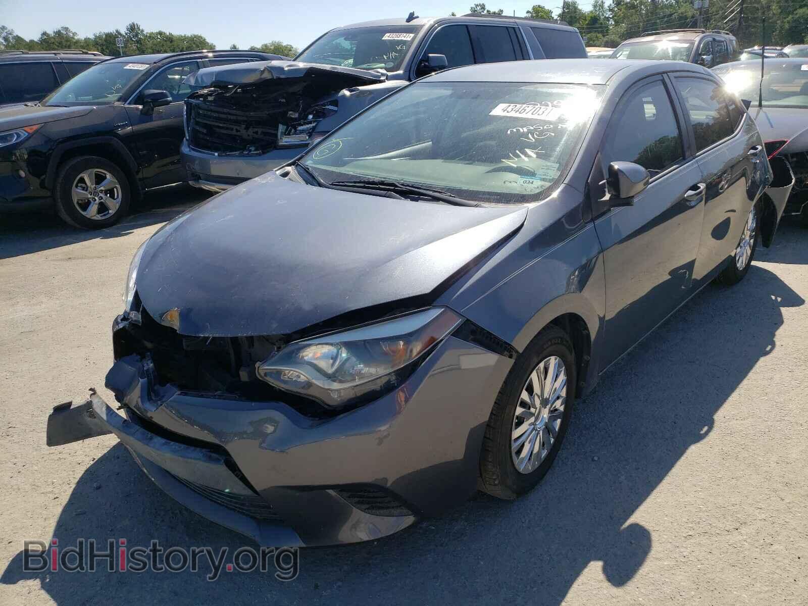 2014 TOYOTA COROLLA - VIN: 2T1BURHE7EC028294 - Фото 2