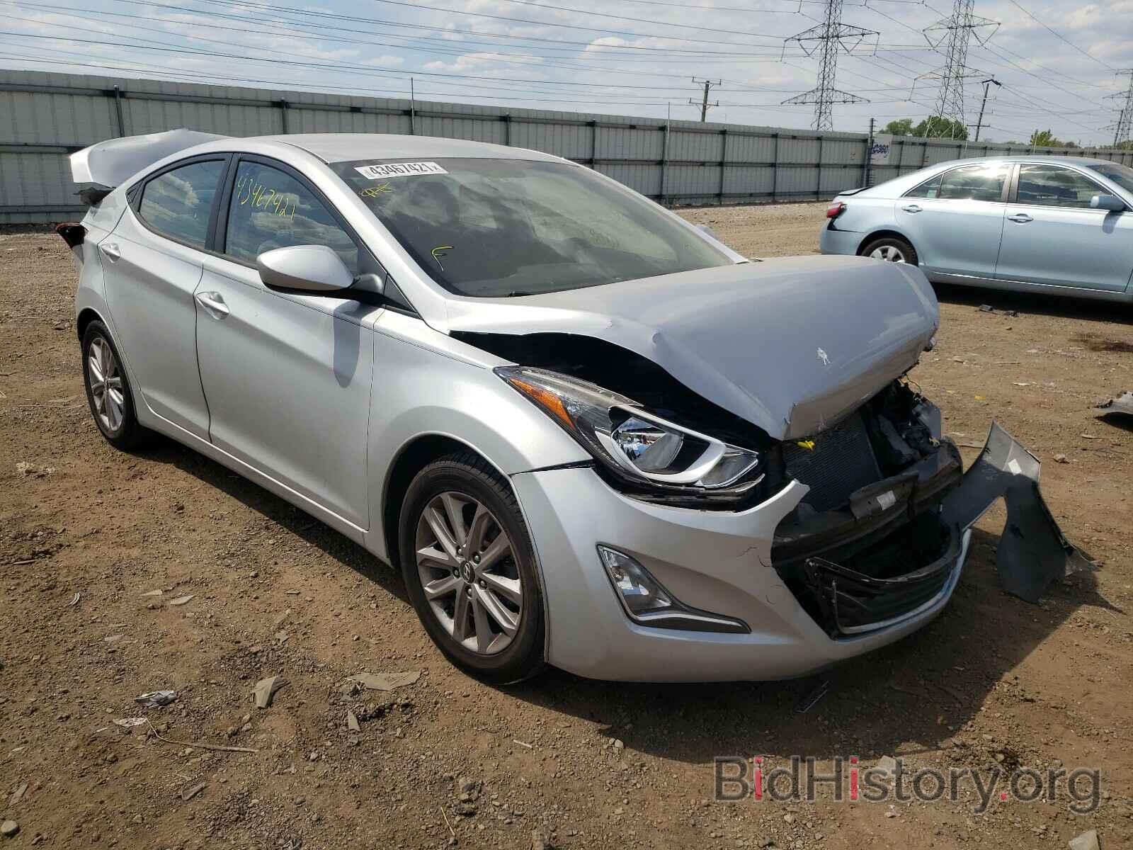 Photo KMHDH4AE4EU051783 - HYUNDAI ELANTRA 2014