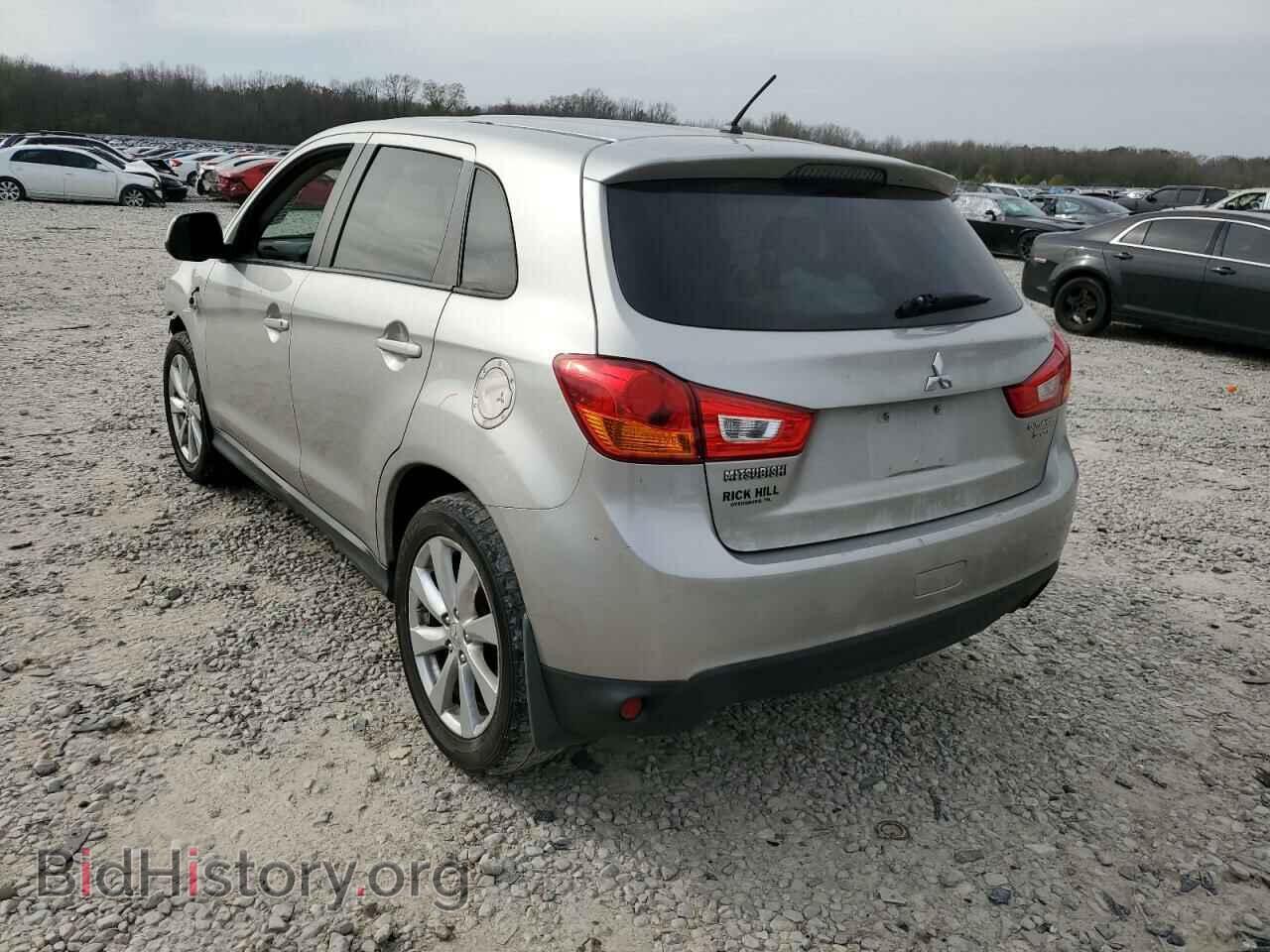 2014 MITSUBISHI OUTLANDER - VIN: 4A4AP3AU4EE018944 - Photo 2