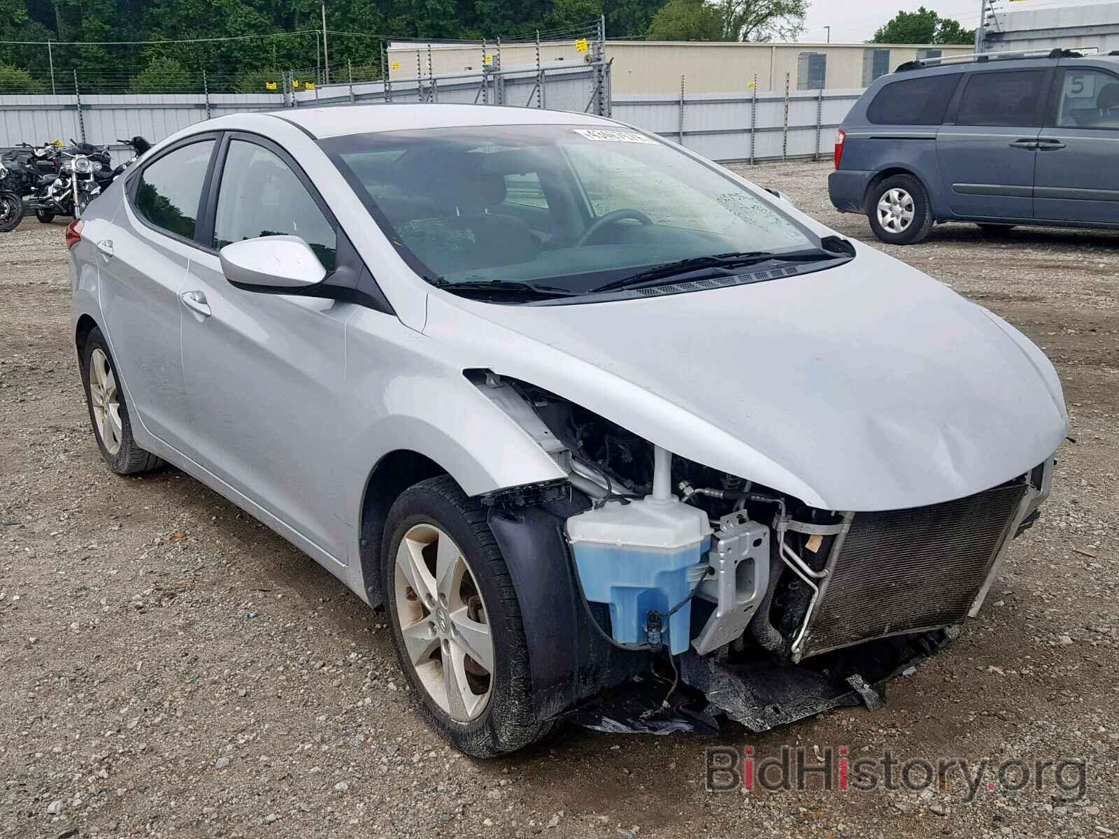 Photo KMHDH4AEXDU992606 - HYUNDAI ELANTRA 2013