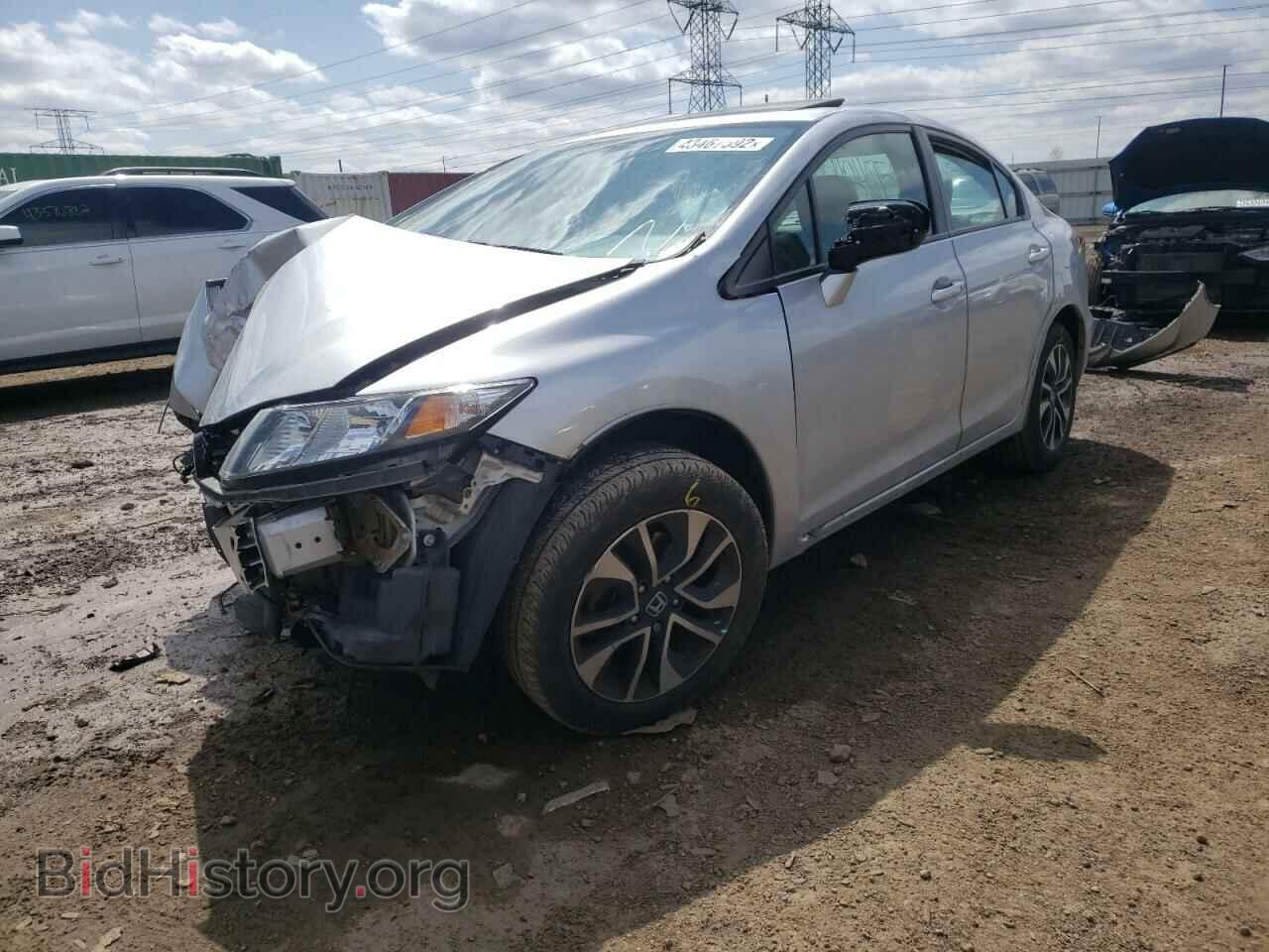 2014 HONDA CIVIC - VIN: 2HGFB2F80EH542295 - Фото 2