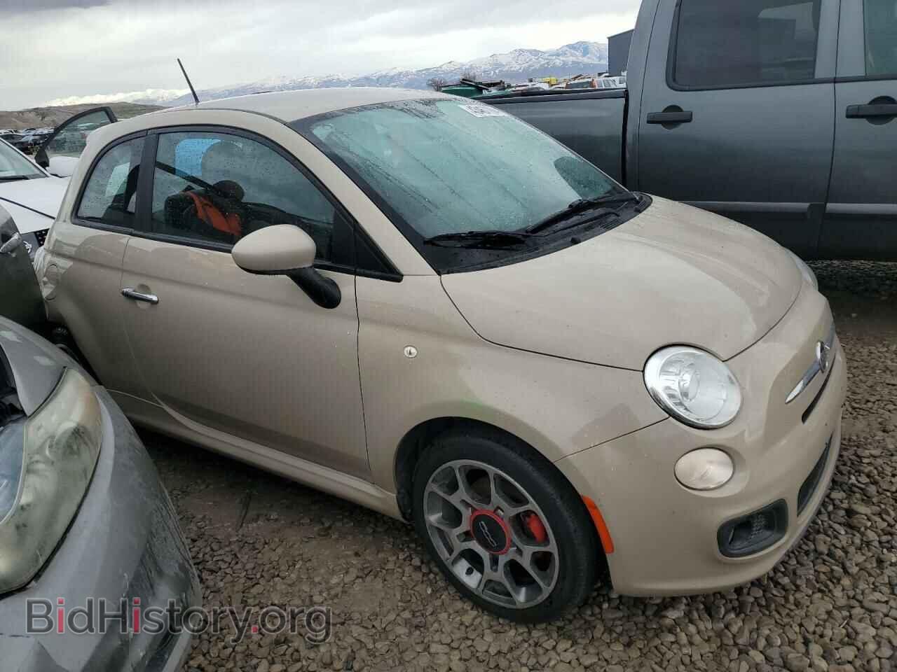 2012 FIAT 500 - VIN: 3C3CFFBR3CT287663 - Фото 4