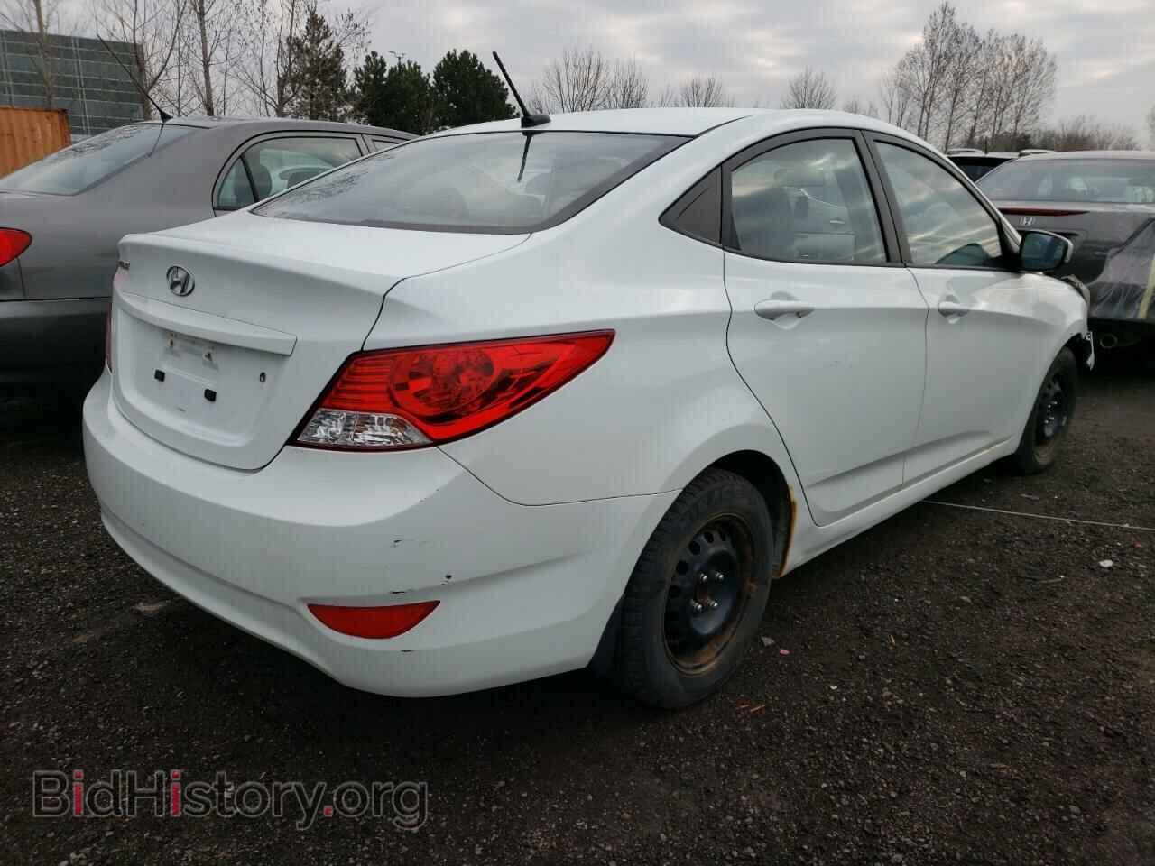 2012 HYUNDAI ACCENT - VIN: KMHCU4AE6CU076902 - Фото 4