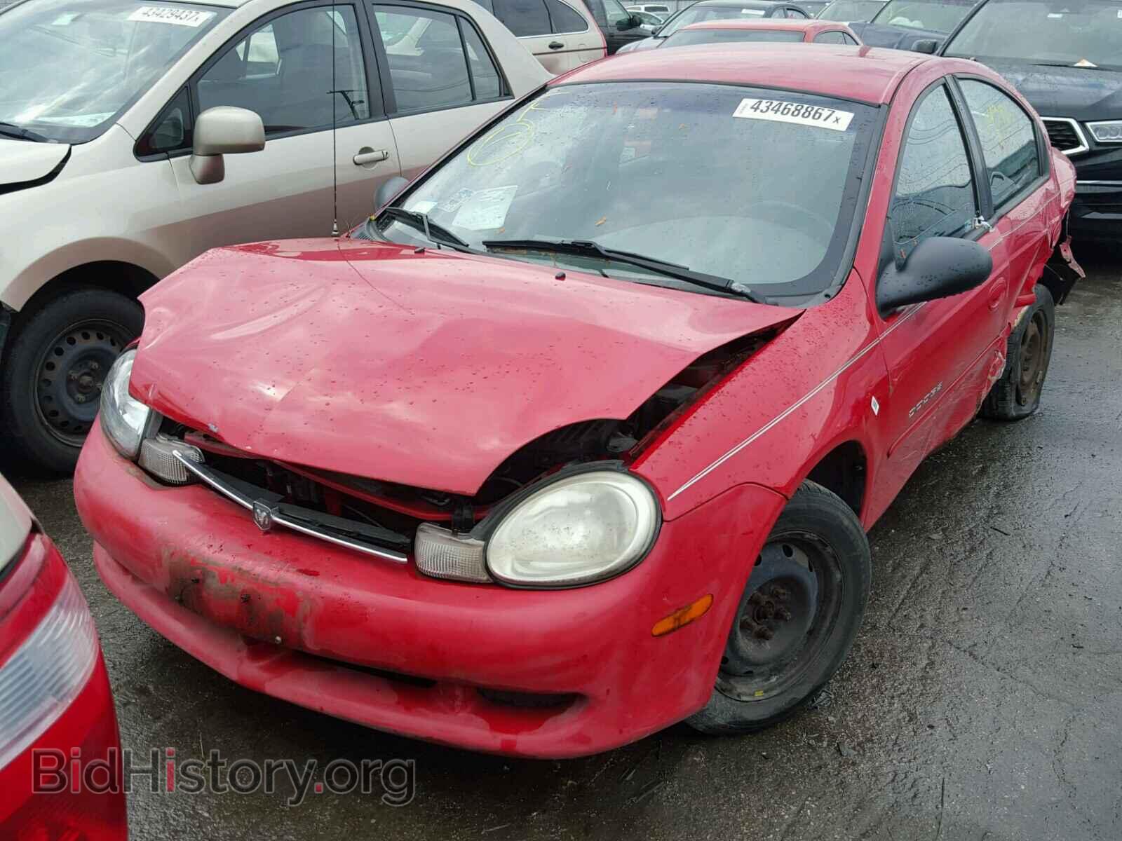 2000 DODGE NEON - VIN: 1B3ES46C8YD590995 - Photo 2