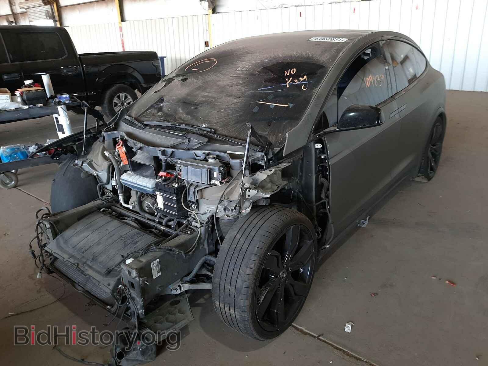 2017 TESLA MODEL X - VIN: 5YJXCBE2XHF076673 - Фото 2