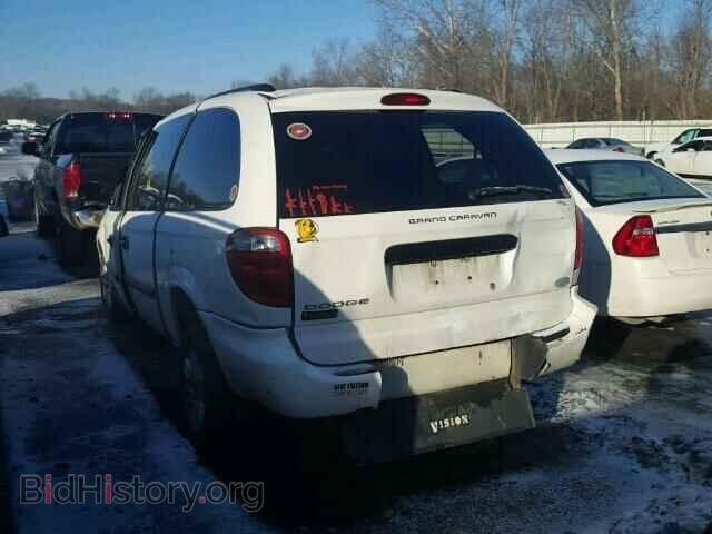 2007 DODGE CARAVAN - VIN: 1D4GP24R47B184908 - Фото 3