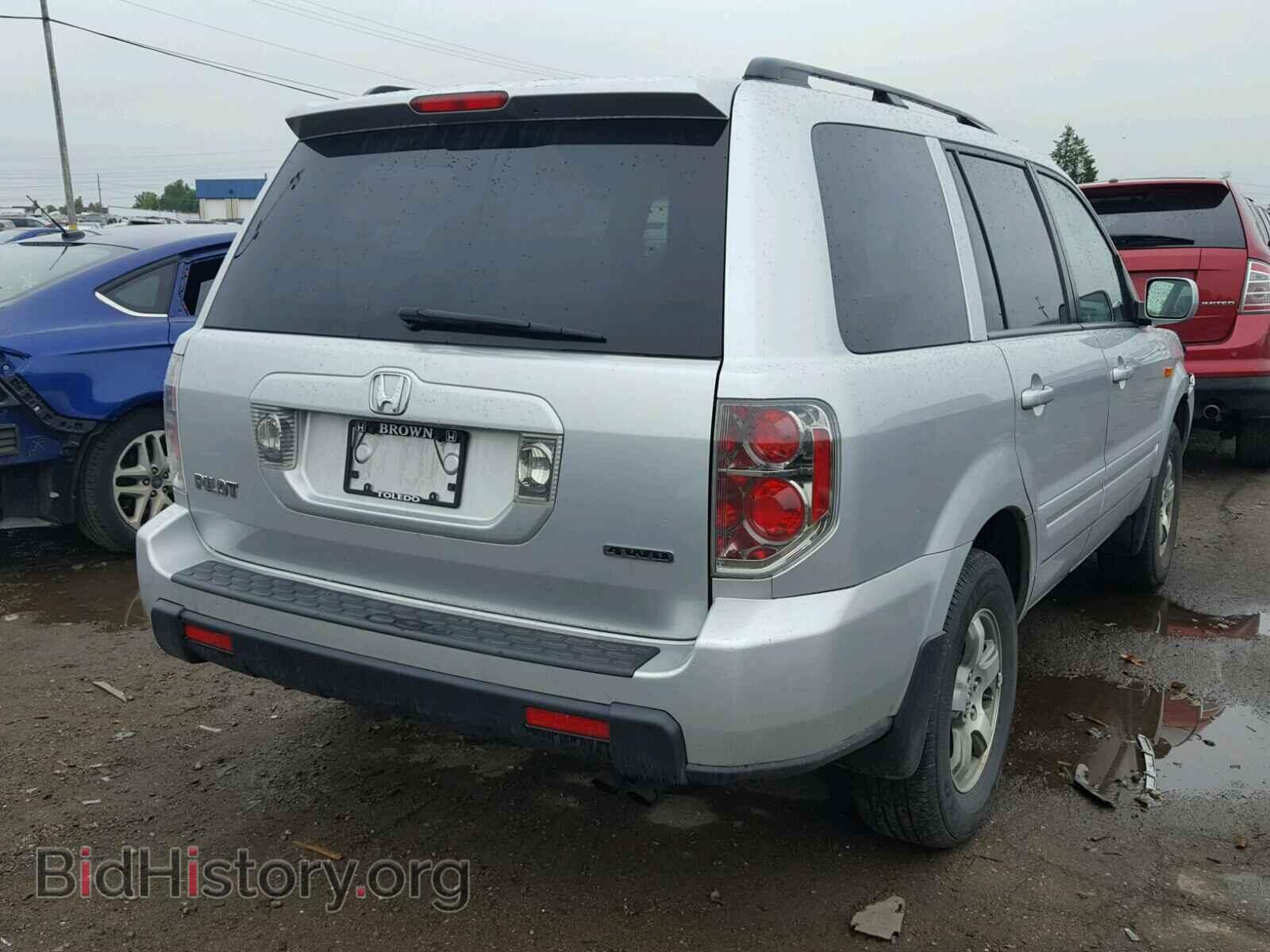 2006 HONDA PILOT - VIN: 2HKYF18526H557088 - Фото 4