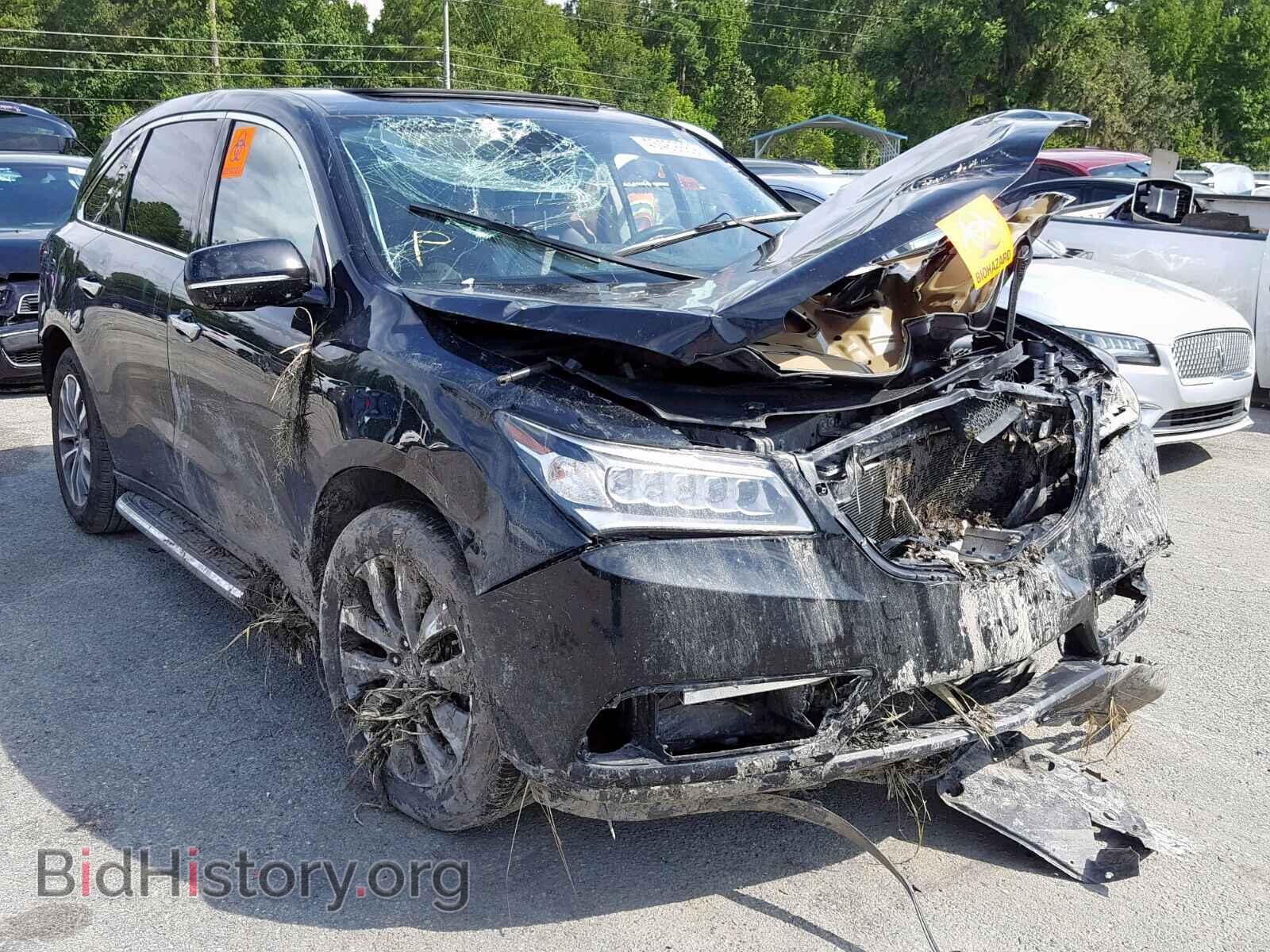 Фотография 5FRYD3H45GB015071 - ACURA MDX 2016