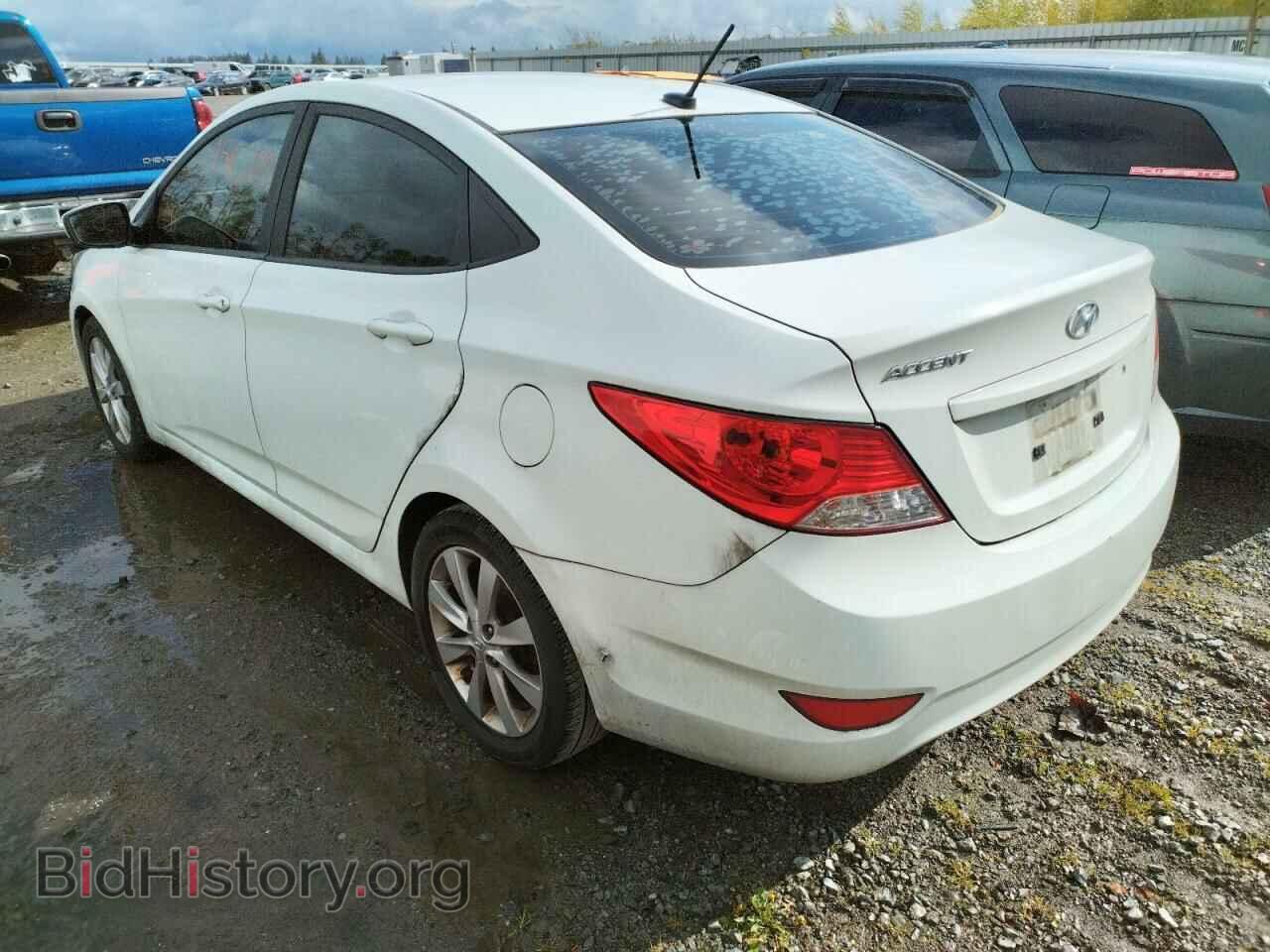 2012 HYUNDAI ACCENT - VIN: KMHCU4AEXCU084968 - Фото 3