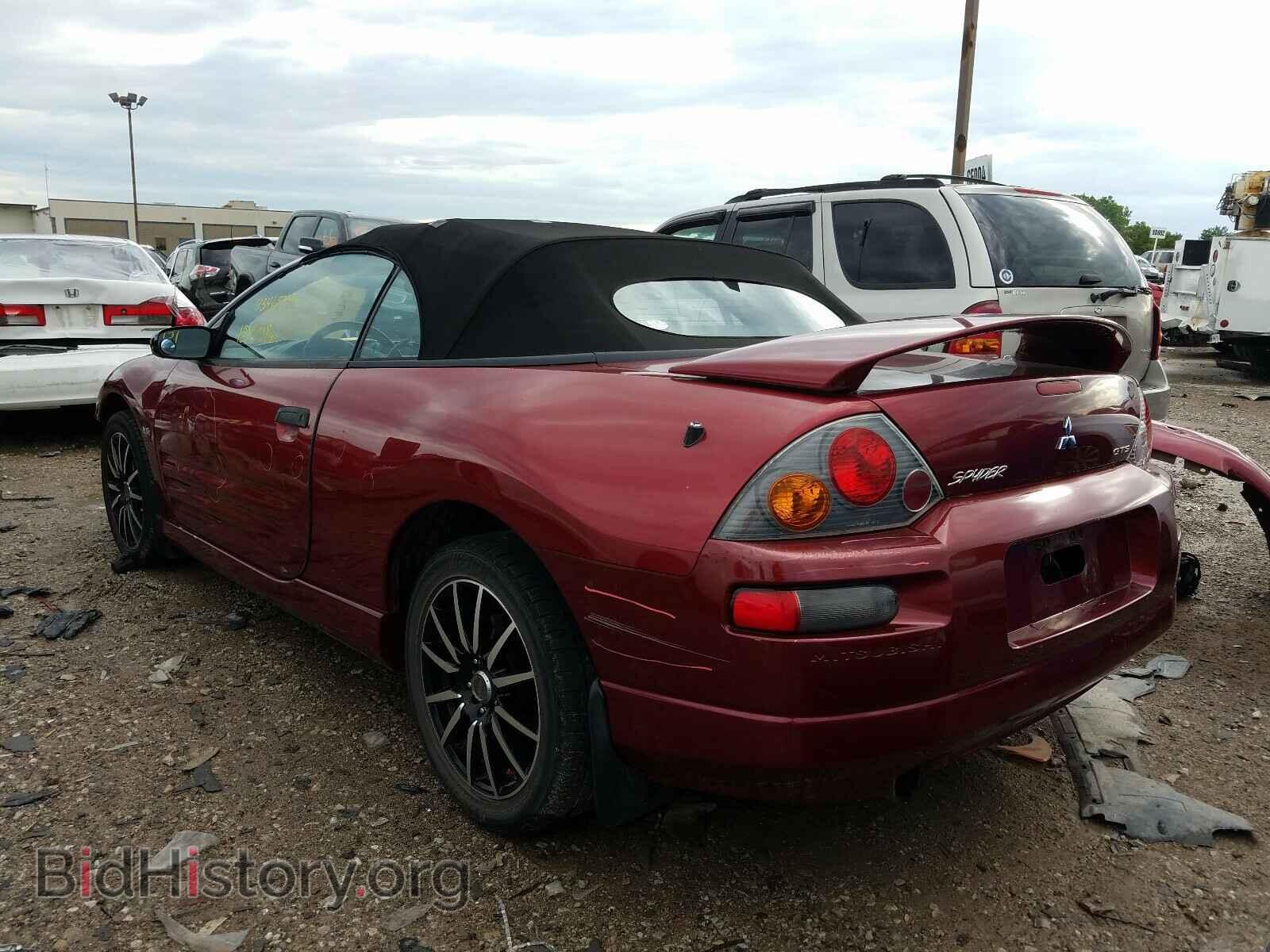 2003 MITSUBISHI ECLIPSE - VIN: 4A3AE75H83E060545 - Фото 3