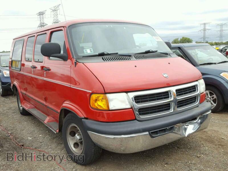 2002 Dodge RAM VAN (VIN 2B6HB11YX2K133488) — фото 1 из 10, Copart, повреждение: задняя часть