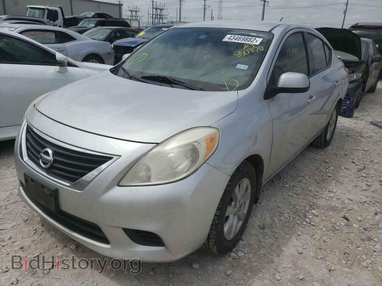 2014 NISSAN VERSA - VIN: 3N1CN7AP7EL850370 - Фото 2