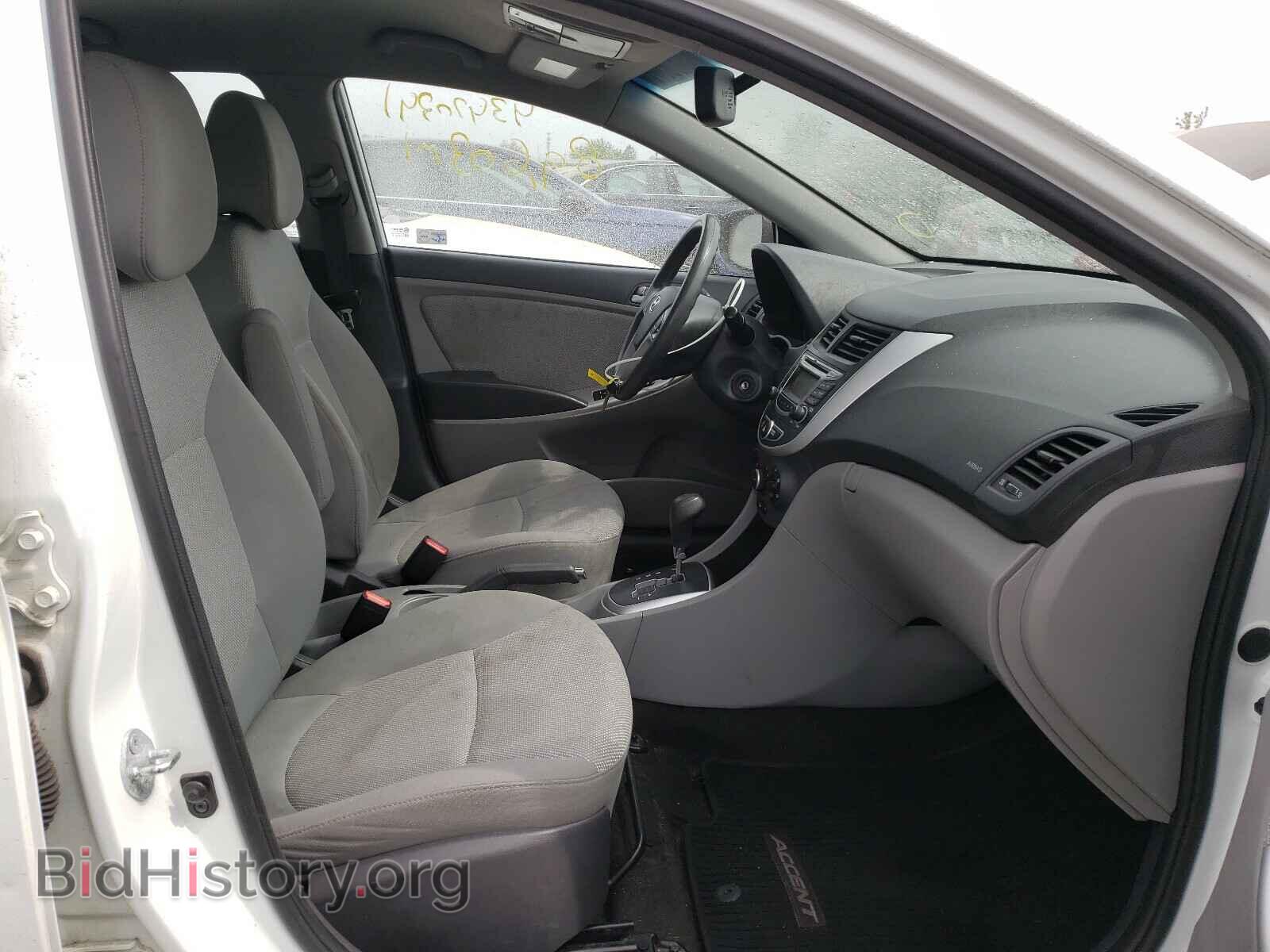 2013 HYUNDAI ACCENT - VIN: KMHCT5AE8DU120067 - Фото 5