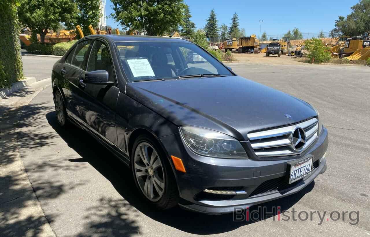 Photo WDDGF5EB3BF637605 - MERCEDES-BENZ C CLASS 2011