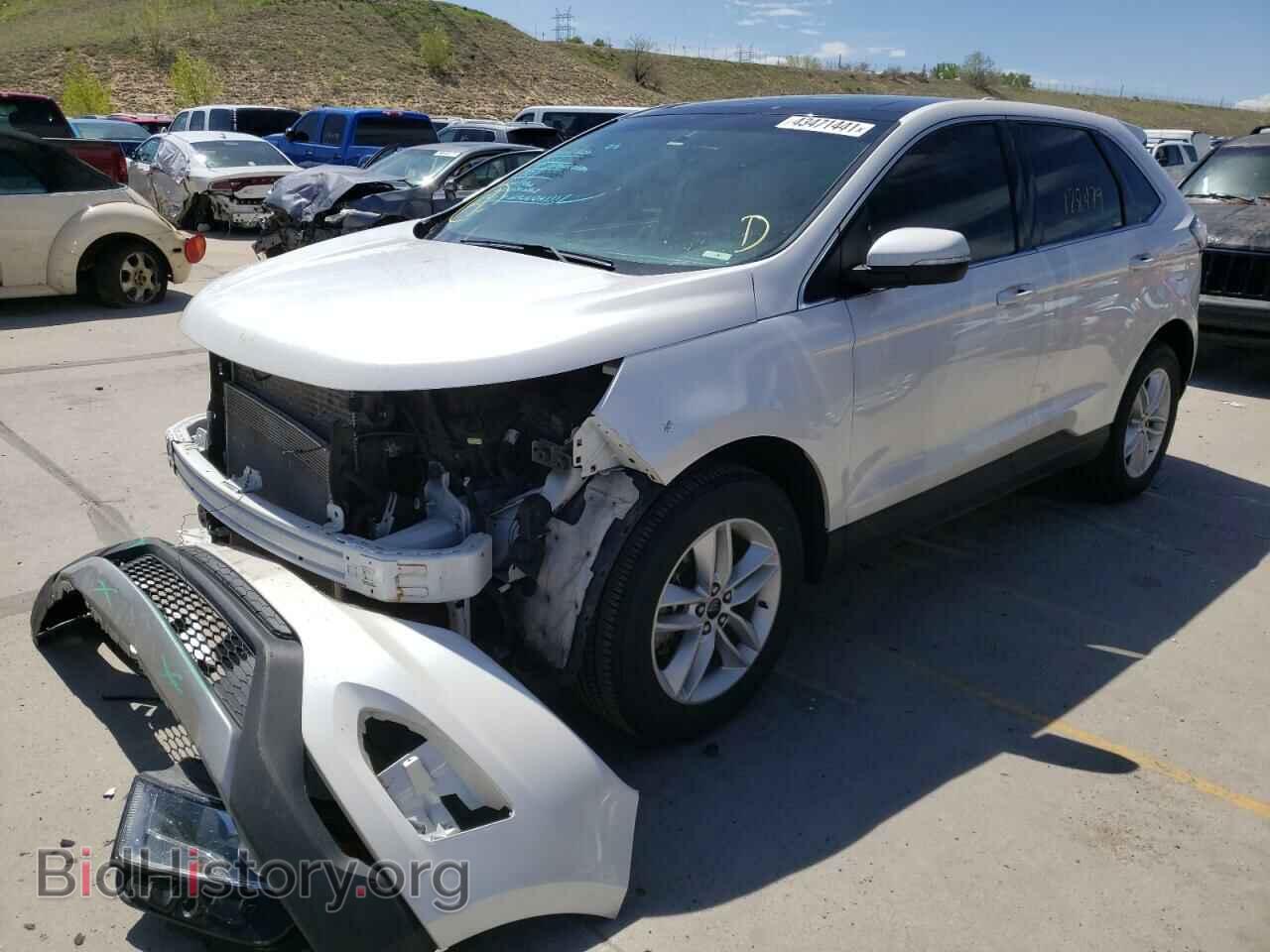 2015 FORD EDGE - VIN: 2FMTK4J83FBB24611 - Фото 2