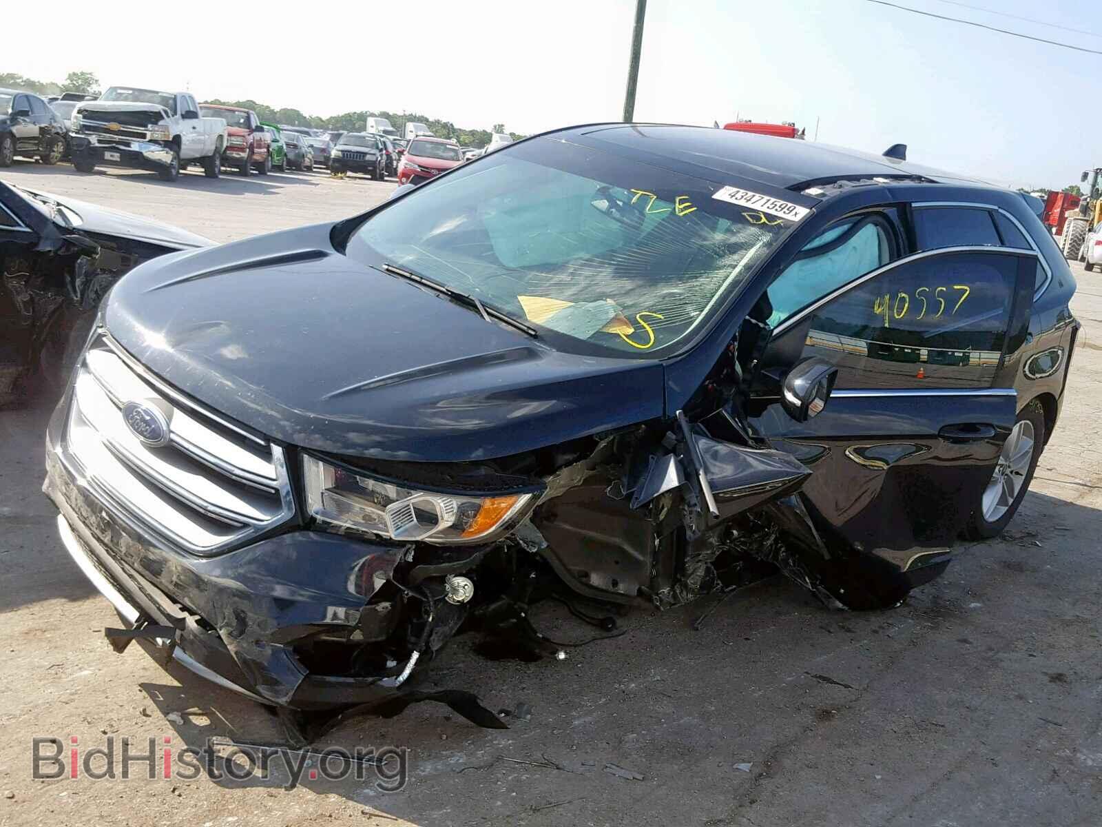 2015 FORD EDGE SEL - VIN: 2FMTK4J90FBC27736 - Photo 2