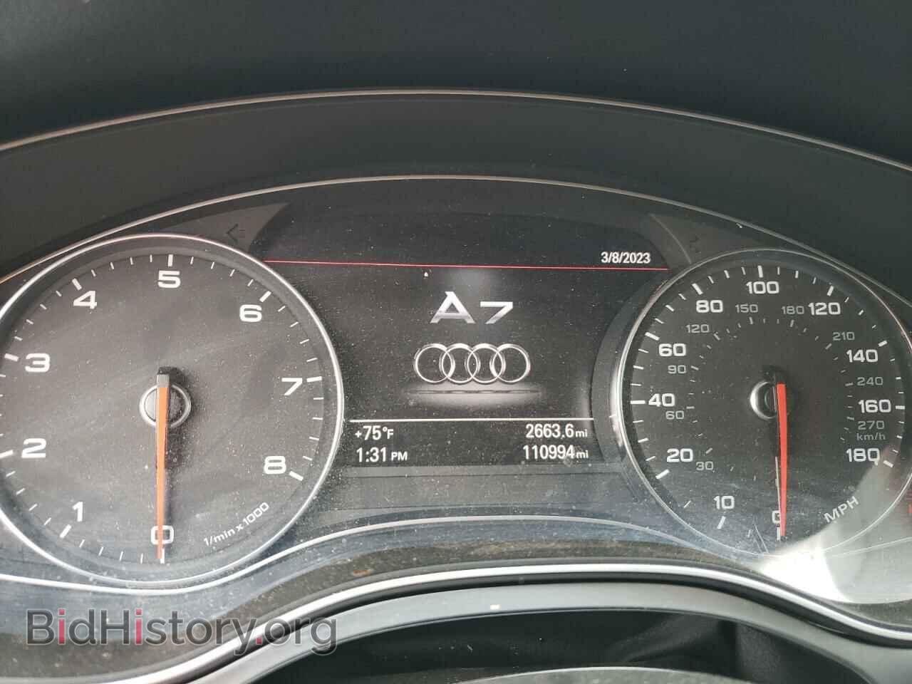 2012 AUDI A7 - VIN: WAUYGAFC1CN055454 - Фото 9