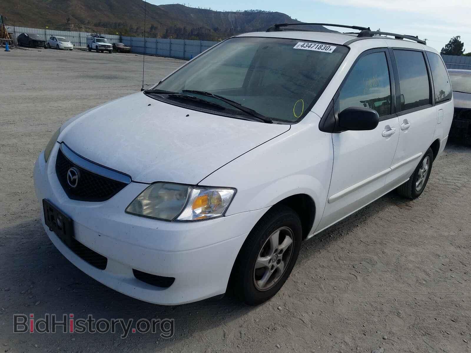 2002 MAZDA MPV - VIN: JM3LW28A120327473 - Фото 2