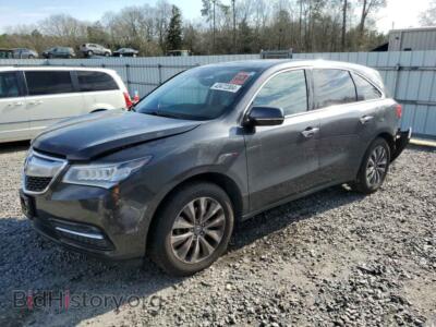 2014 Acura MDX Technology, серый — VIN 5FRYD4H40EB021671, Copart