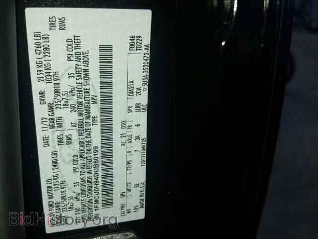 2013 FORD ESCAPE - VIN: 1FMCU0H94DUB60199 - Photo 10