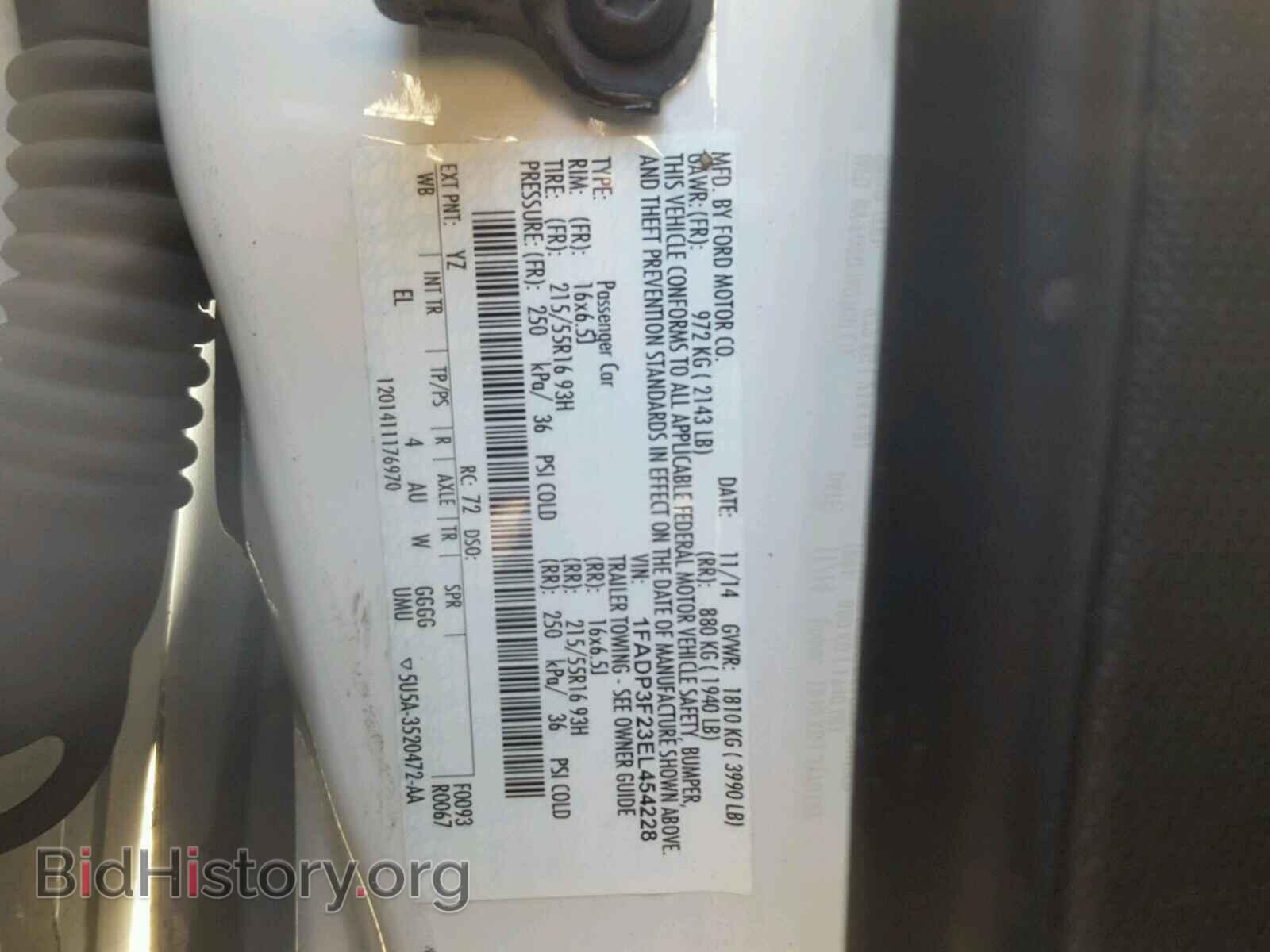 2014 FORD FOCUS - VIN: 1FADP3F23EL454228 - Photo 10