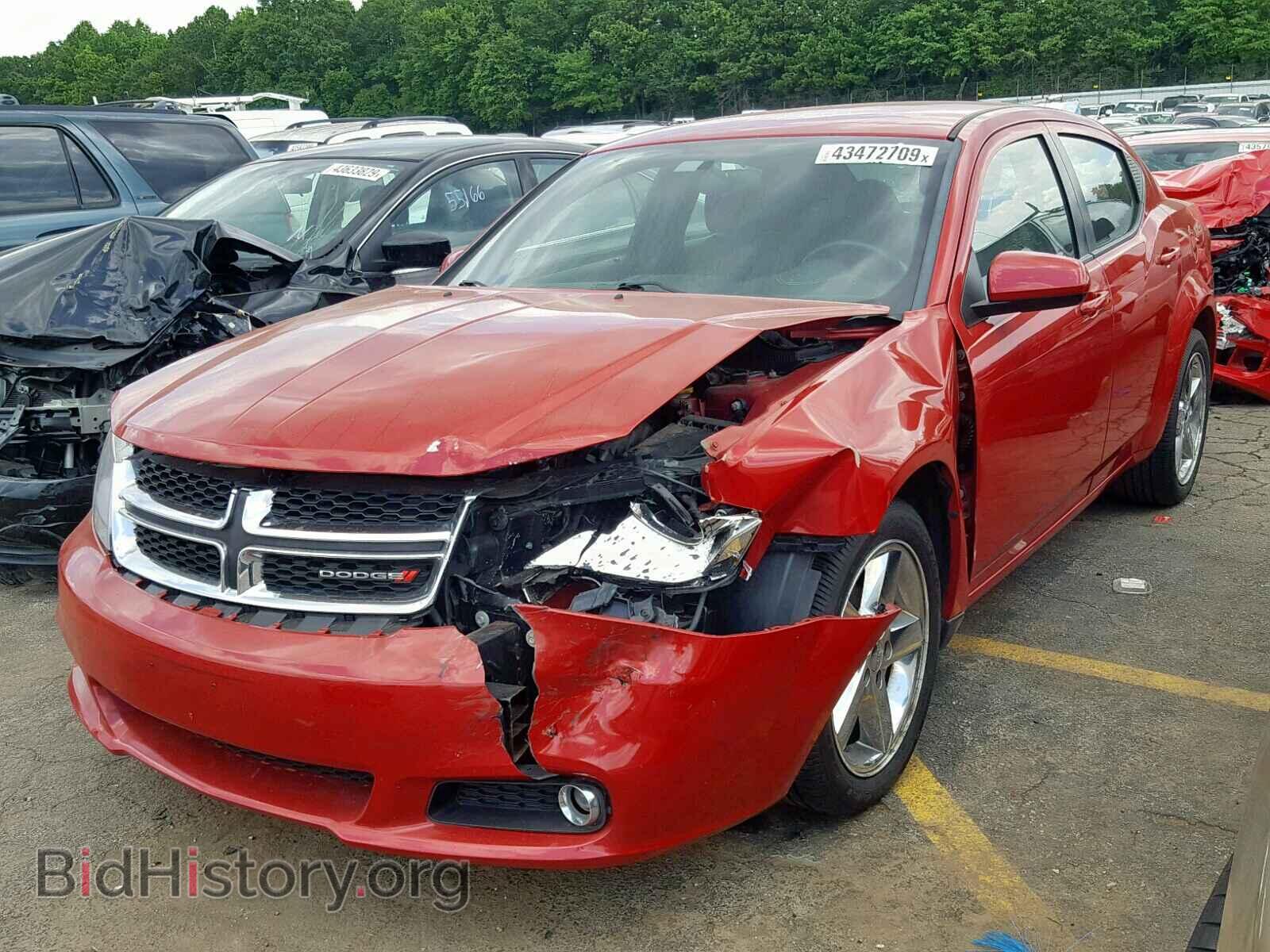 2014 DODGE AVENGER - VIN: 1C3CDZCB0EN174698 - Фото 2