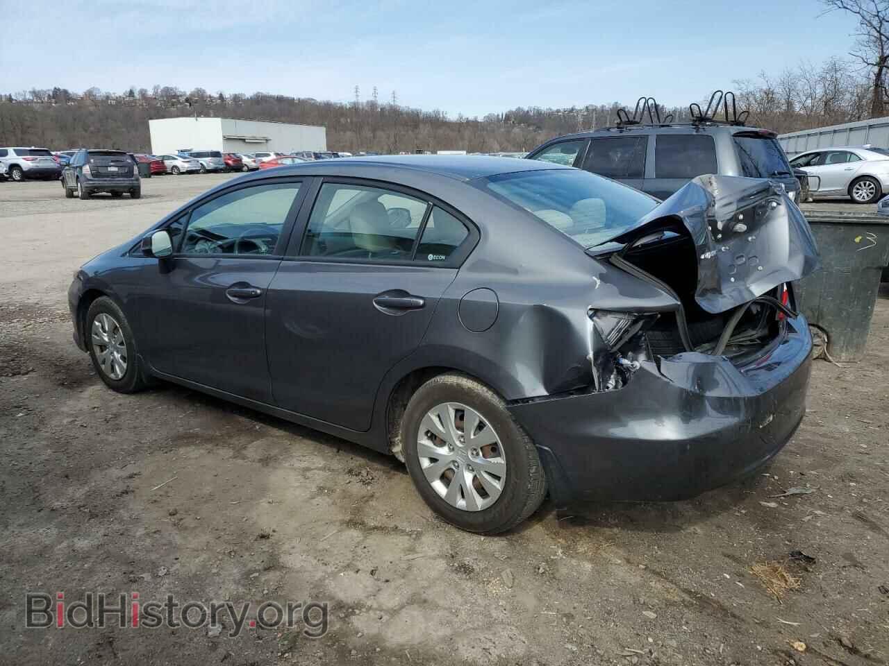 2012 HONDA CIVIC - VIN: 19XFB2F52CE377007 - Фото 2