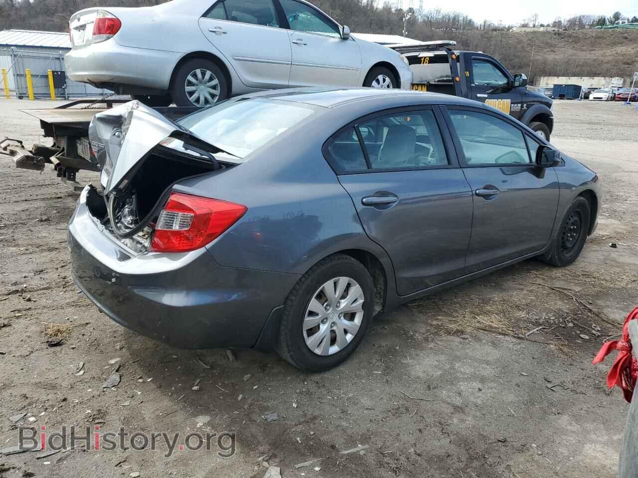 2012 HONDA CIVIC - VIN: 19XFB2F52CE377007 - Фото 3