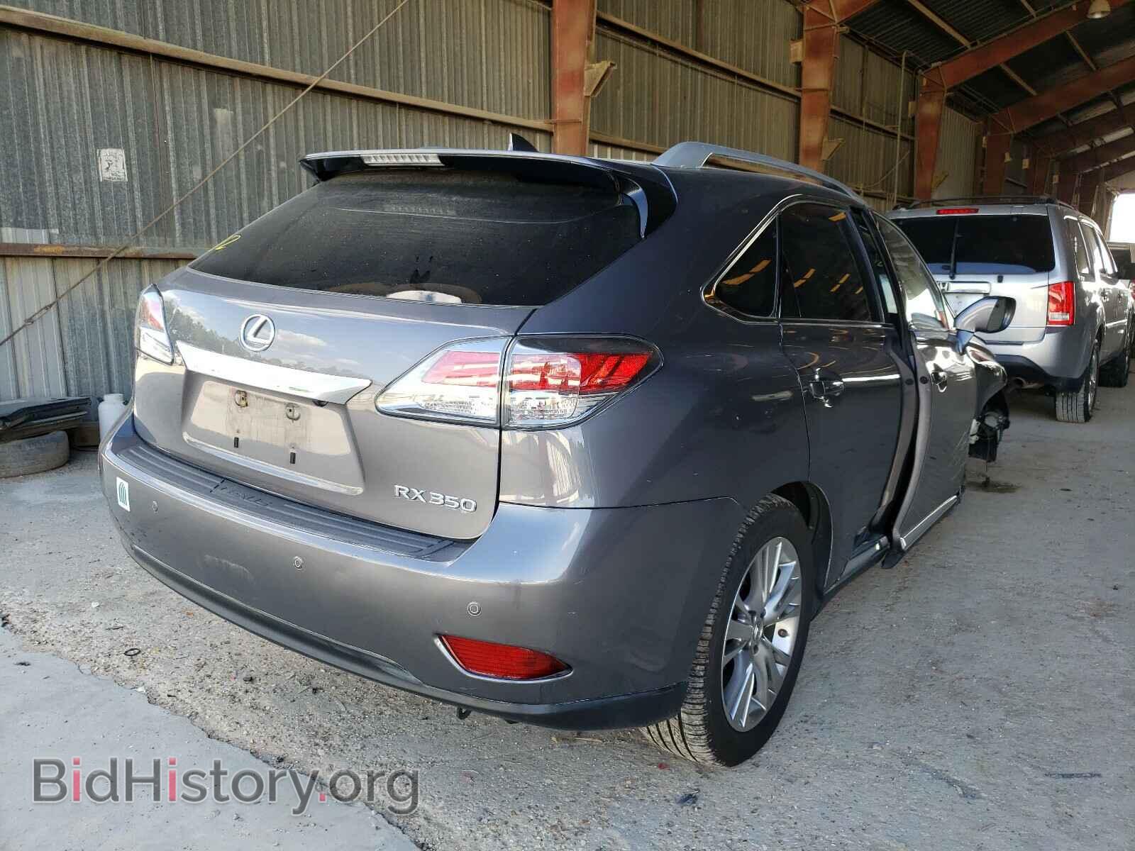 2014 LEXUS RX350 - VIN: 2T2BK1BA1EC227320 - Фото 4