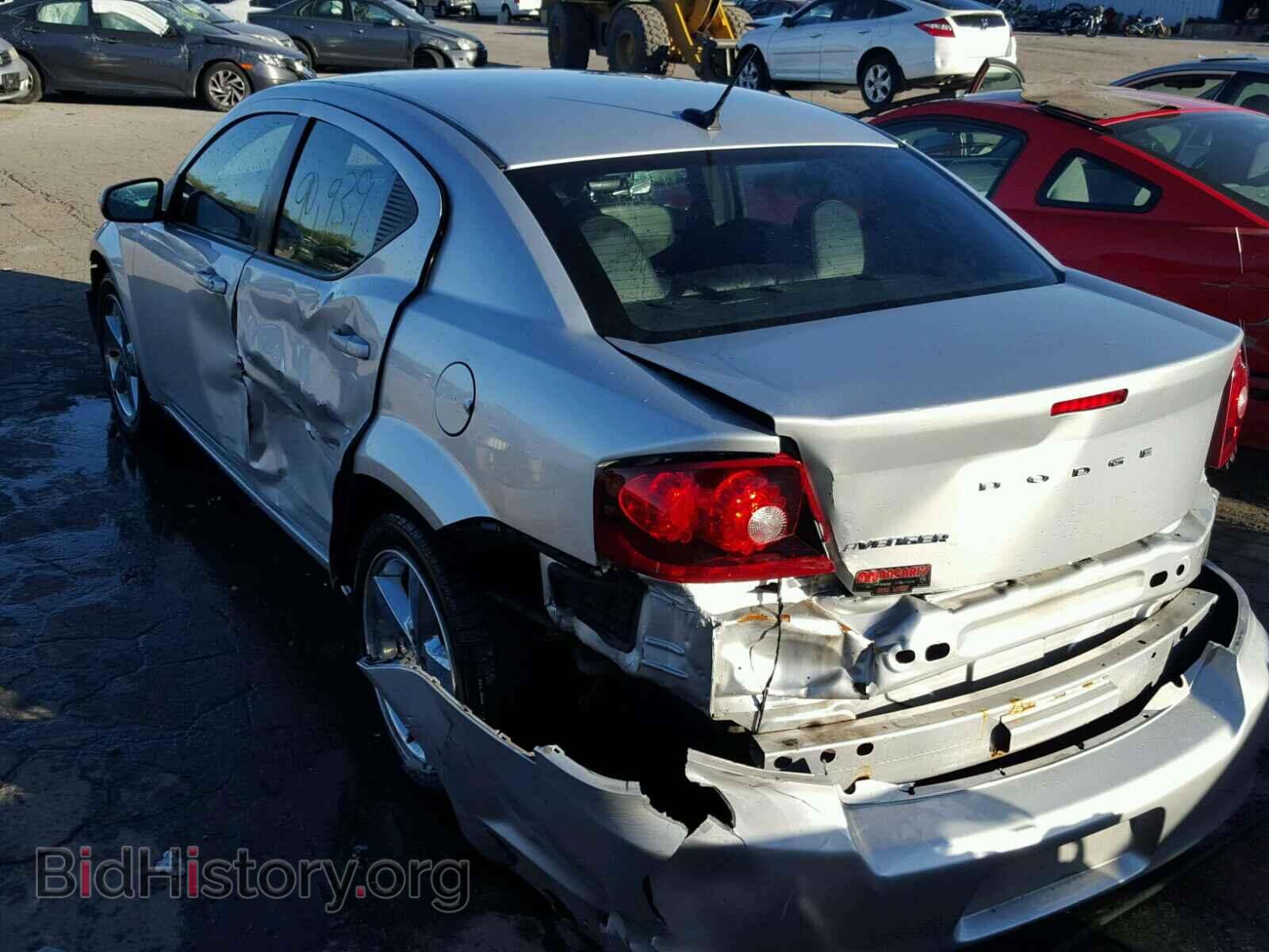 2011 DODGE AVENGER - VIN: 1B3BD2FB2BN573930 - Фото 3