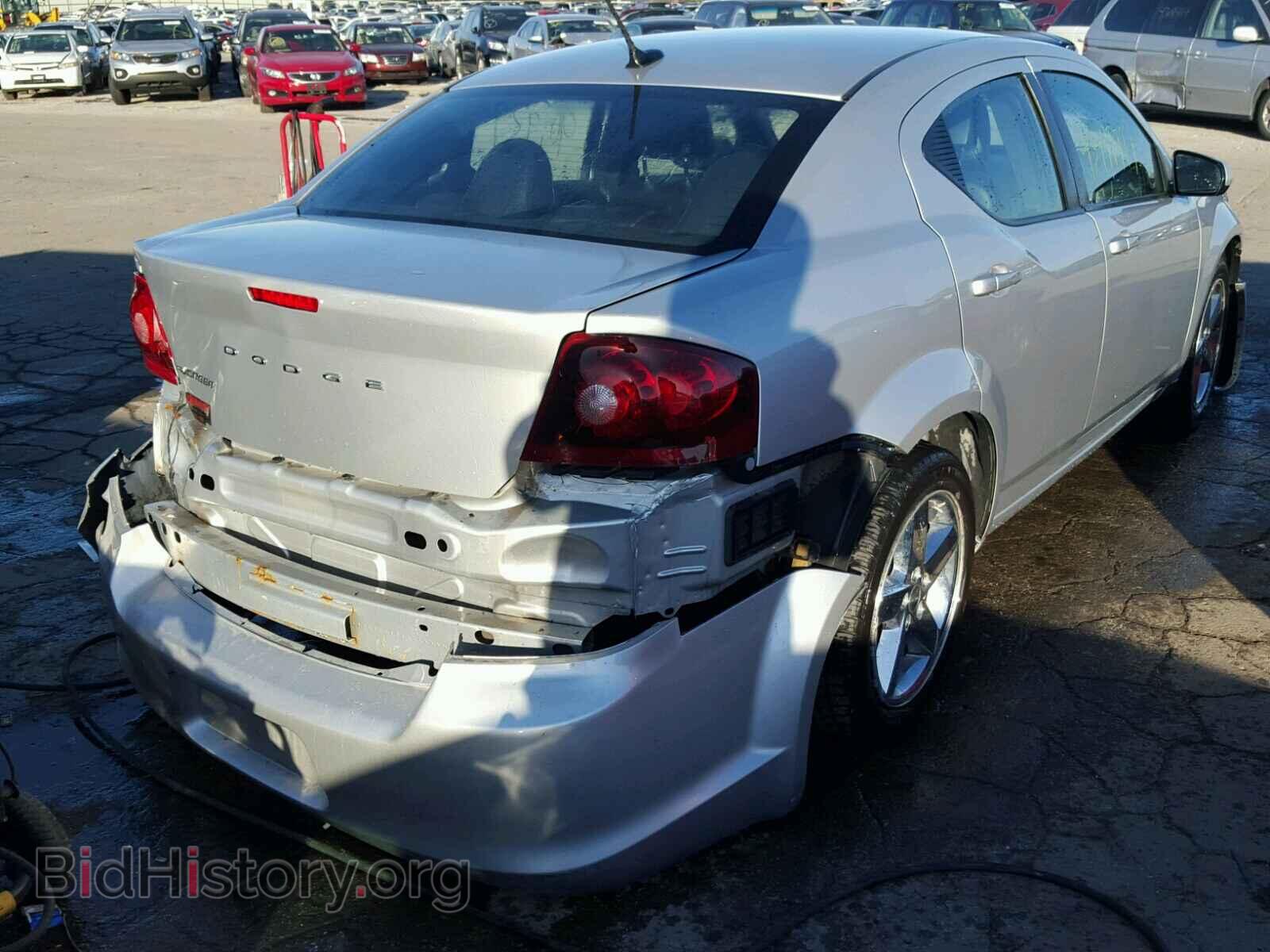2011 DODGE AVENGER - VIN: 1B3BD2FB2BN573930 - Фото 4