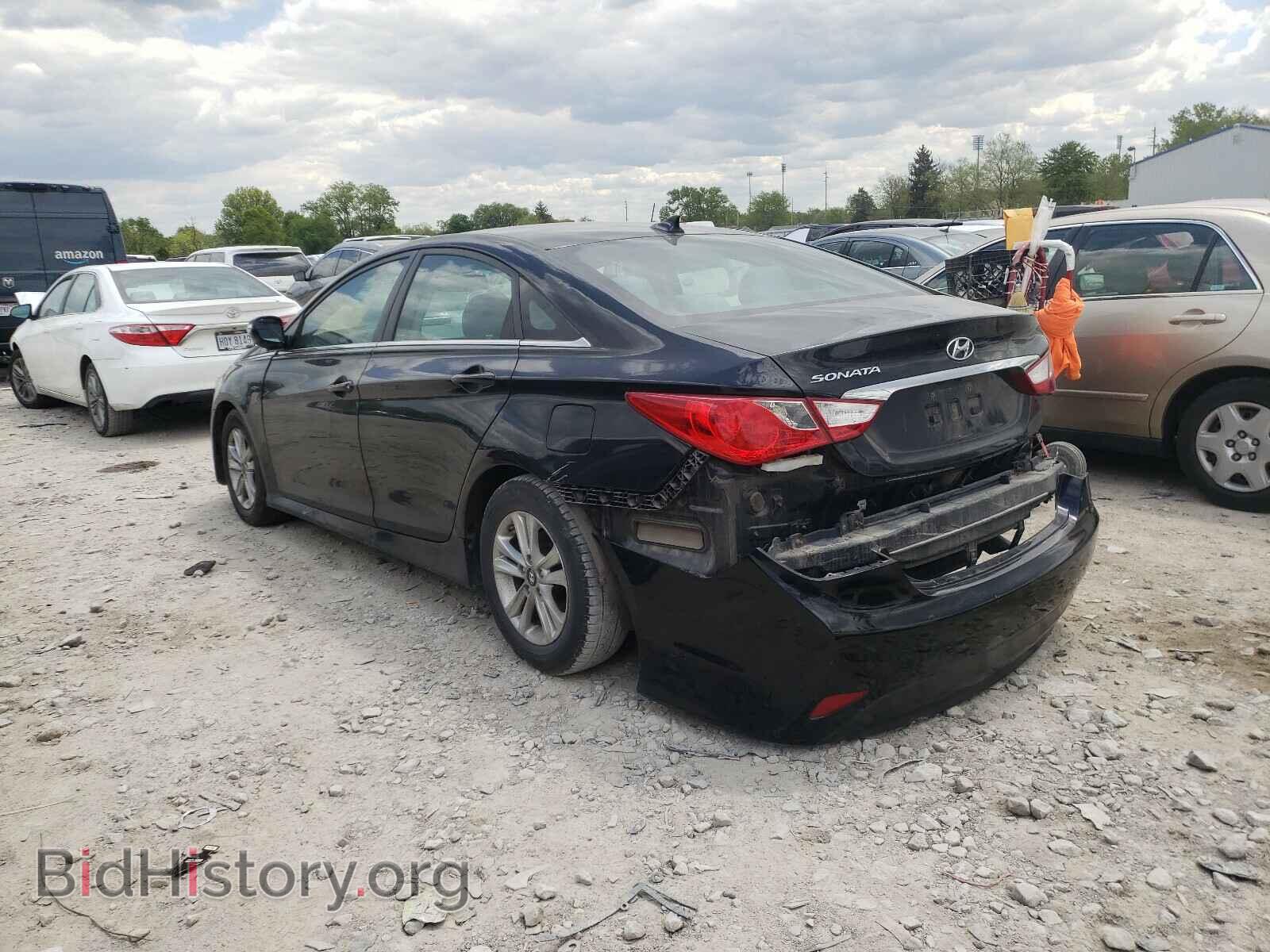 2014 HYUNDAI SONATA - VIN: 5NPEB4AC0EH816880 - Фото 3