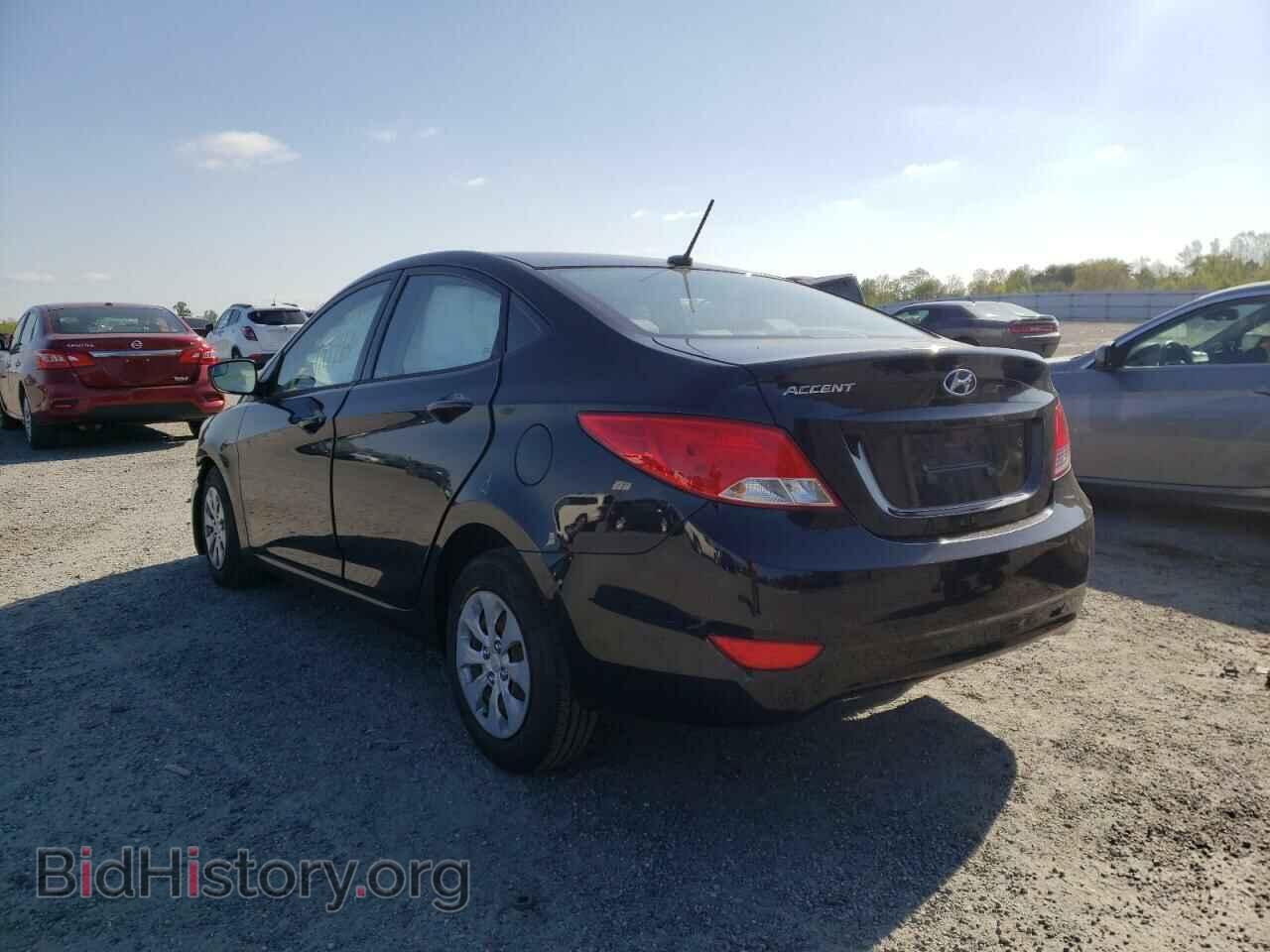 2016 HYUNDAI ACCENT - VIN: KMHCT4AEXGU976145 - Фото 3