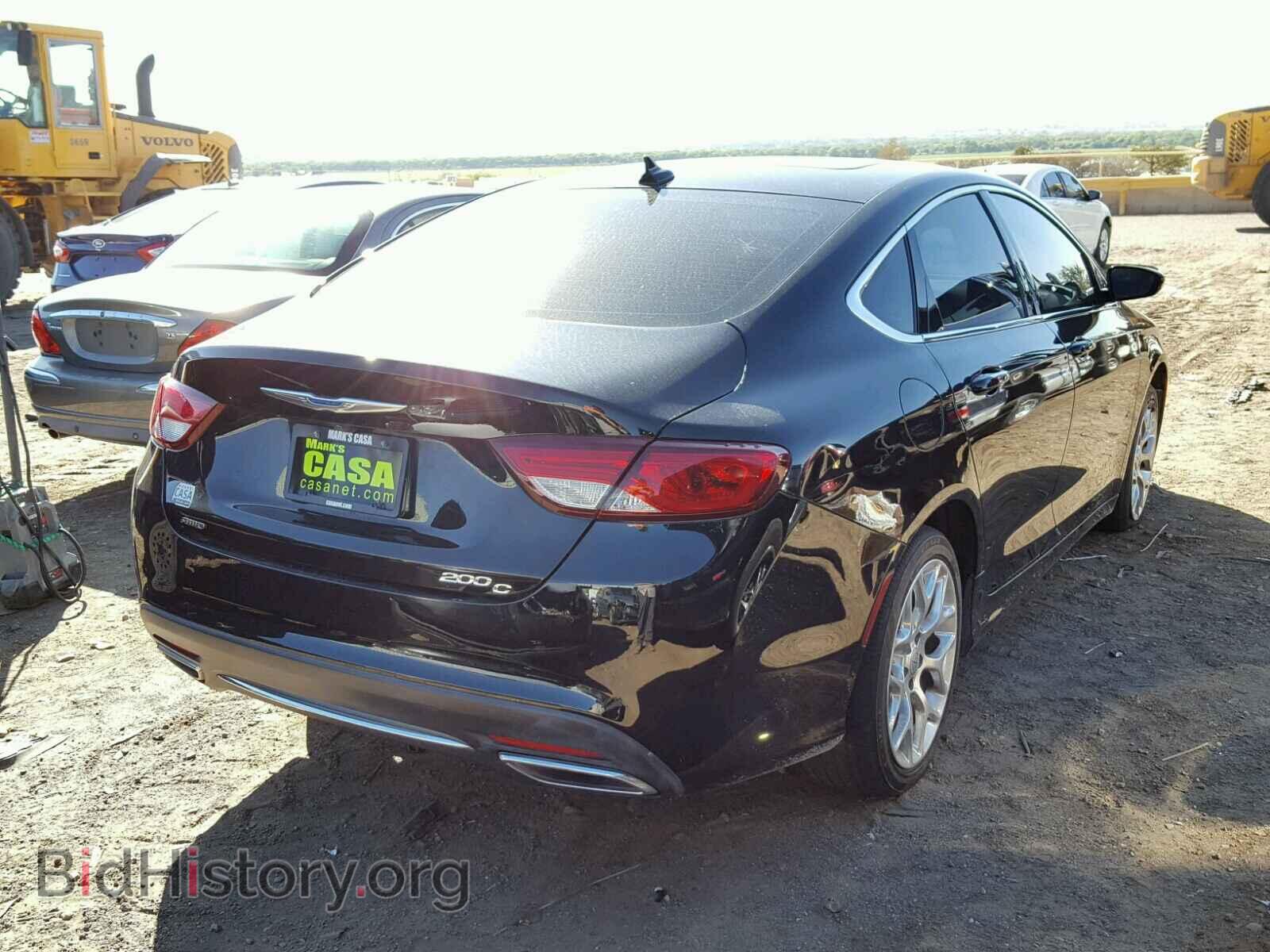 2015 CHRYSLER 200 - VIN: 1C3CCCEG3FN610681 - Фото 4