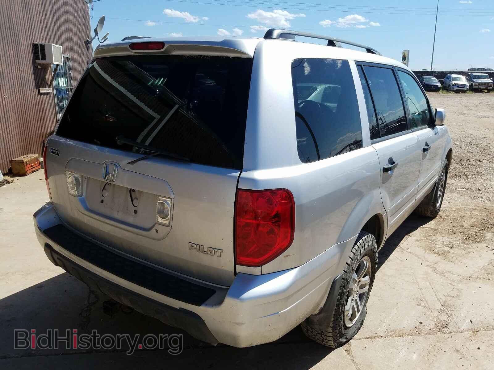 2005 HONDA PILOT - VIN: 2HKYF18555H511771 - Фото 4
