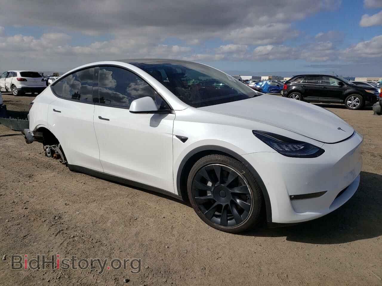 2021 TESLA MODEL Y - VIN: 5YJYGDED7MF115008 - Фото 4