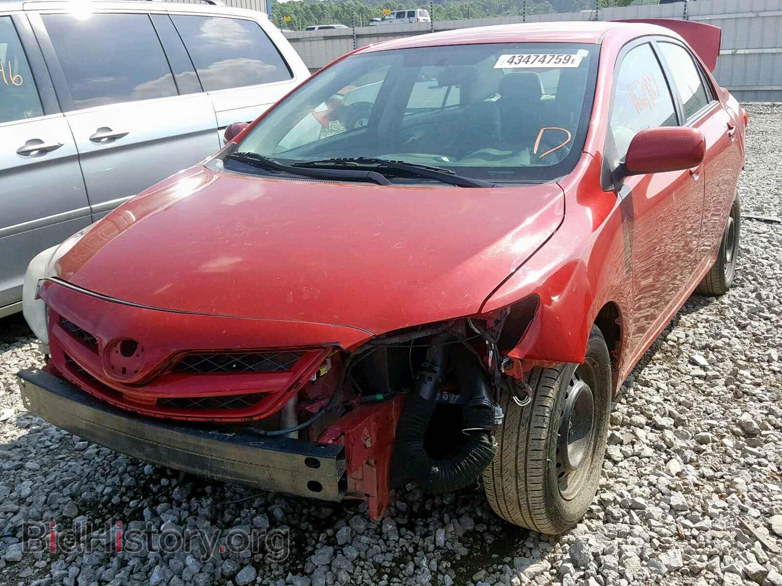 2011 TOYOTA COROLLA BA - VIN: 2T1BU4EE6BC592683 - Фото 2