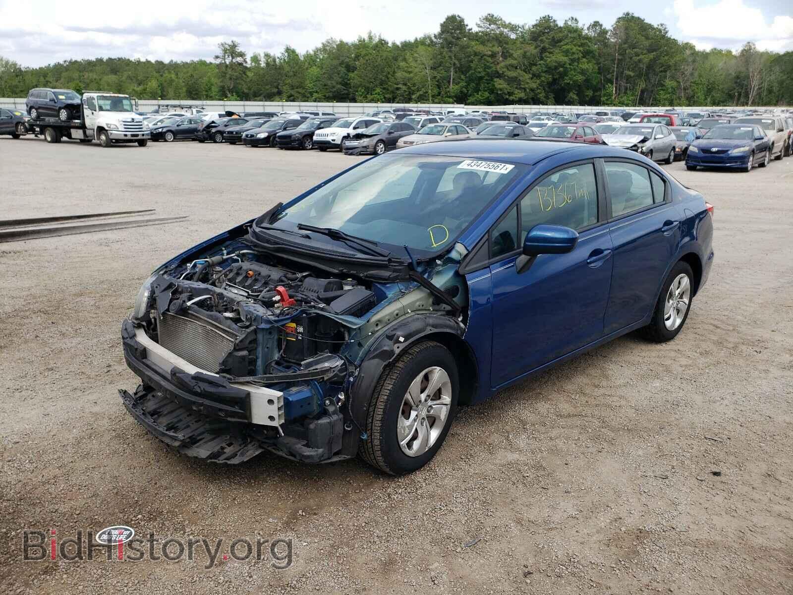 2014 HONDA CIVIC - VIN: 19XFB2F51EE015429 - Фото 2