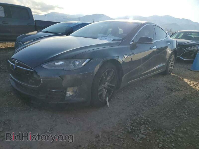 2016 Tesla MODEL S (VIN 5YJSA1E24GF123270) — фото 1 из 12, Copart, повреждение: передняя часть