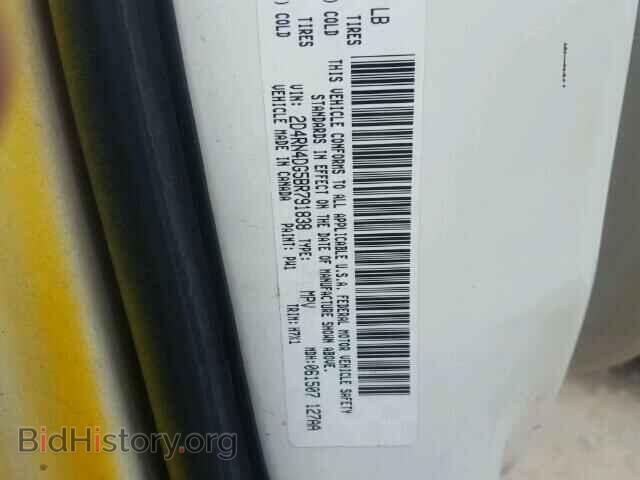 2011 DODGE CARAVAN - VIN: 2D4RN4DG5BR791838 - Фото 10