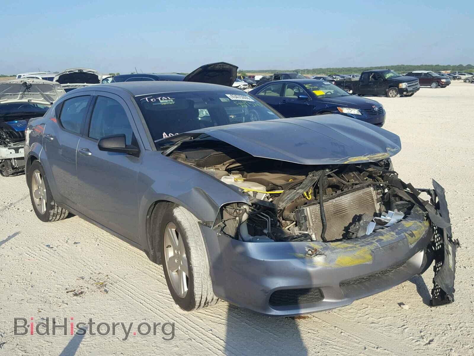 Photo 1C3CDZAB8DN589320 - DODGE AVENGER 2013