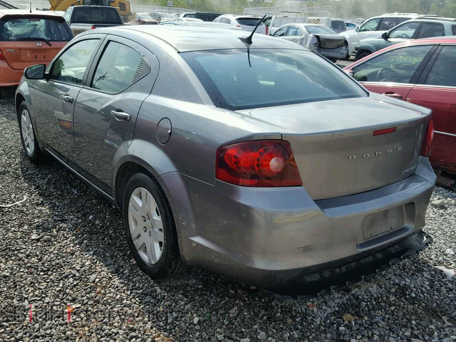 2012 DODGE AVENGER - VIN: 1C3CDZAB7CN110545 - Фото 3