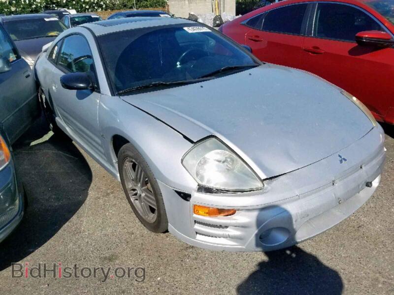2004 Mitsubishi ECLIPSE Eclipse GT (VIN 4A3AC74HX4E047711) — фото 1 из 10, Copart, повреждение: передняя часть