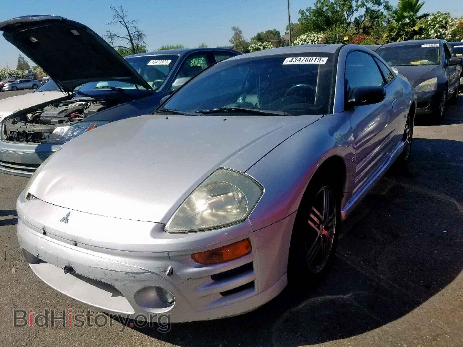2004 MITSUBISHI ECLIPSE - VIN: 4A3AC74HX4E047711 - Фото 2