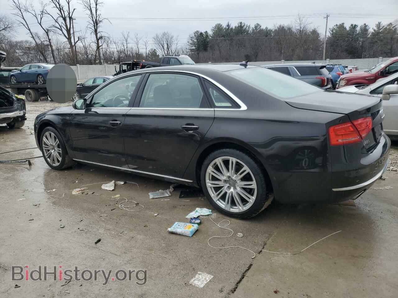 2014 AUDI A8 - VIN: WAURMAFD3EN001307 - Фото 2