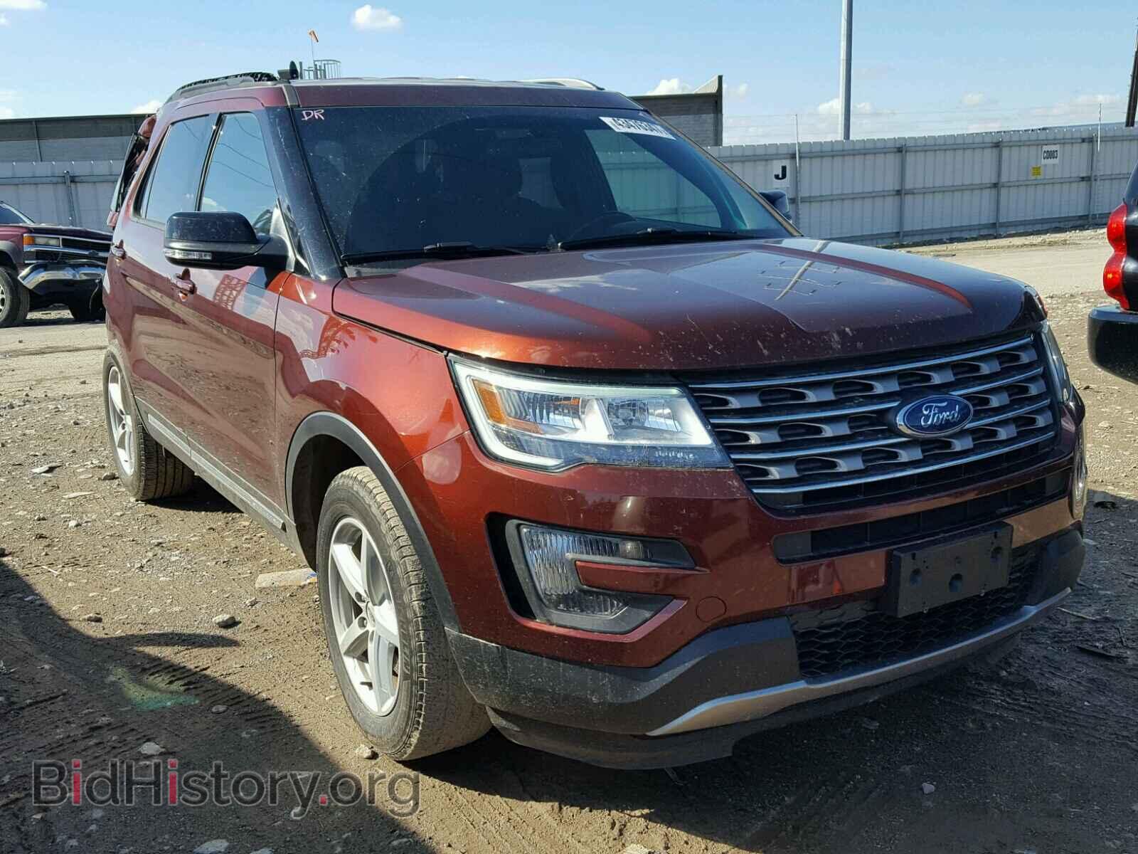 Photo 1FM5K8D88GGB53298 - FORD EXPLORER 2016